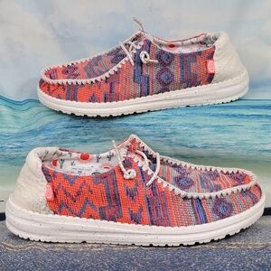 Hey Dude Wendy Crochet Womens 8